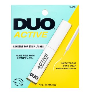 Ardell Duo Active Adhesive For Strip Lashes lepilo za trepalnice Clear 4,6 g