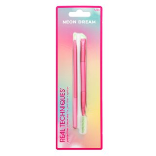 Real Techniques Neon Dream - Painted Liner + Brow Duo komplet čopičev za nego obrvi