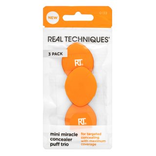 Real Techniques Mini Miracle Concealer Puff Trio gobica za ličenje