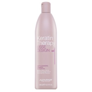 Alfaparf Milano Lisse Design Keratin Therapy Deep Cleansing Shampoo šampon za globinsko čiščenje za vse vrste las 500 ml