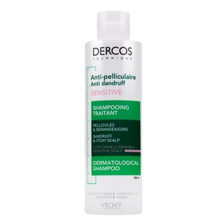 Vichy Dercos Anti-Dadruff Sensitive Advanced Action Shampoo zaščitni šampon za občutljivo lasišče 200 ml