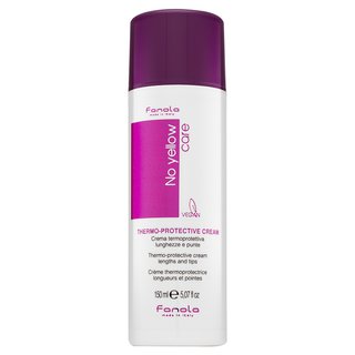 Fanola No Yellow Thermo-Protective Cream zaščitna krema za platinasto blond in sive lase 150 ml