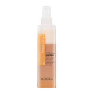 Fanola Nourishing Bi-Phase Restructuring Leave-In Conditioner balzam brez izpiranja za suhe in poškodovane lase 200 ml