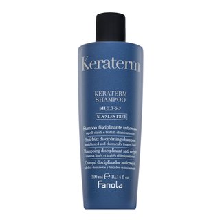 Fanola Keraterm Shampoo gladilni šampon za neurejene lase 300 ml
