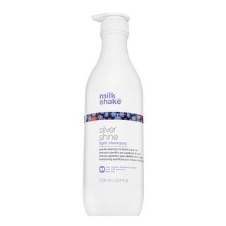 Milk_Shake Silver Shine Light Shampoo zaščitni šampon za platinasto blond in sive lase 1000 ml