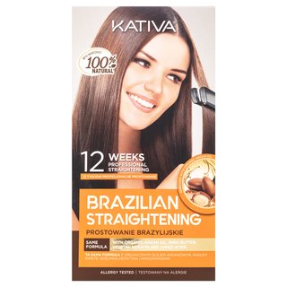 Kativa Brazilian Straightening Kit komplet s keratinom za ravnanje las 225 ml