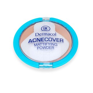 Dermacol ACNEcover Mattifying Powder prašek za problematično kožo No.02 Shell 11 g