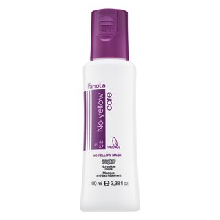 Fanola No Yellow Mask maska za platinasto blond in sive lase 100 ml
