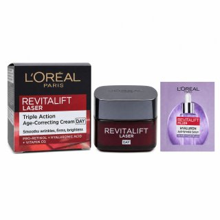 L´Oréal Paris Revitalift Laser lifting krema za učvrstitev Triple Action Age-Correcting Day Cream 50 ml