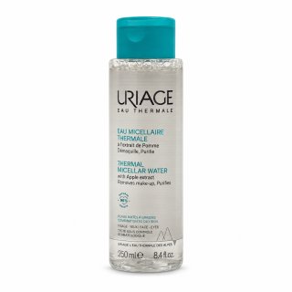 Uriage micelarna voda za odstranjevanje ličil Thermal Micellar Water Combination To Oily Skin 250 ml