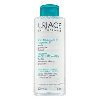 Uriage micelarna voda za odstranjevanje ličil Thermal Micellar Water Combination To Oily Skin 500 ml