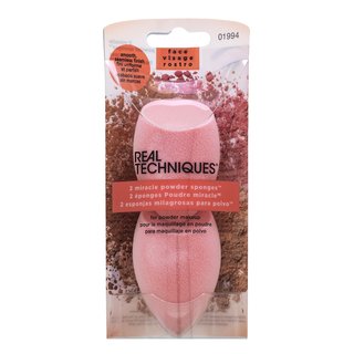 Real Techniques Miracle Complexion Powder Sponge 2 pcs goba za prah