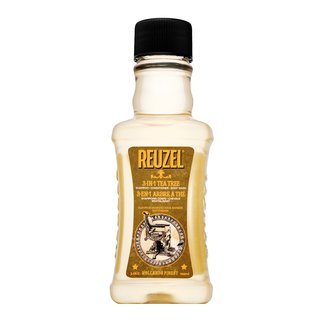 Reuzel 3-in-1 Tea Tree Shampoo šampon, balzam in gel za prhanje 3v1 100 ml