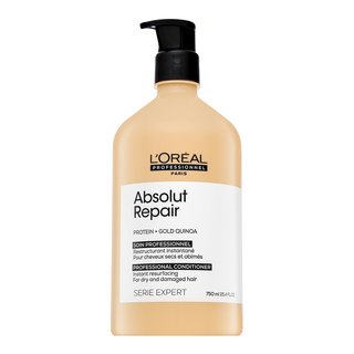 L´Oréal Professionnel Série Expert Absolut Repair Gold Quinoa + Protein Conditioner Balzam za zelo poškodovane lase 750 ml