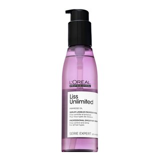 L´Oréal Professionnel Série Expert Liss Unlimited Smoother Serum serum za glajenje za goste in neurejene lase 125 ml