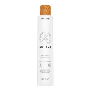 Kemon Actyva Purezza Shampoo šampon za globinsko čiščenje proti prhljaju za normalne do mastne lase 250 ml