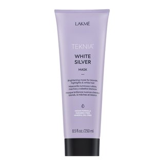 Lakmé Teknia White Silver Mask nevtralizacijska maska za platinasto blond in sive lase 250 ml