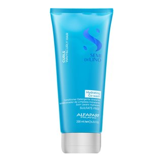 Alfaparf Milano Semi Di Lino Curls Hydrating Co-Wash Conditioner negovalni balzam za kodraste lase 200 ml