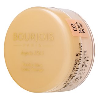 Bourjois Loose Powder prašek za enotno in sijočo polt 02 Rosy 32 g