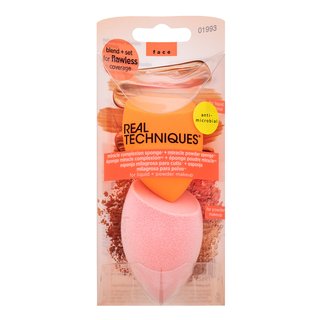 Real Techniques Miracle Complexion Sponge + Miracle Powder Sponge 2pcs gobica za ličenje