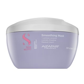 Alfaparf Milano Semi Di Lino Smooth Smoothing Mask gladilna maska za goste in neurejene lase 200 ml