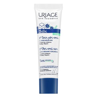 Uriage Bébé obnovitvena krema za razdraženost ustne votline 1st Peri-Oral Care with Organic Edelweiss 30 ml