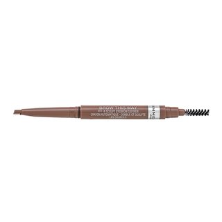 Rimmel London Brow This Way Fill & Sculpt Eyebrow Definer svinčnik za obrvi 2v1 001 Blonde 0,25 g