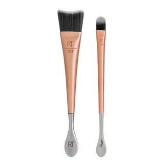 Real Techniques Face + Eye Jar Brush komplet čopičev