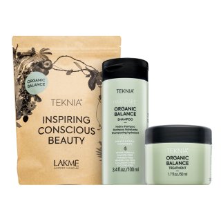 Lakmé Teknia Organic Balance Travel Pack nastavite za vsakodnevno uporabo