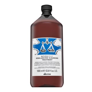 Davines Natural Tech Rebalancing Cleansing Treatment čistilni balzam za hitro mastne lase 1000 ml