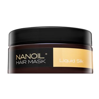 Nanoil Hair Mask Liquid Silk gladilna maska za goste in neurejene lase 300 ml