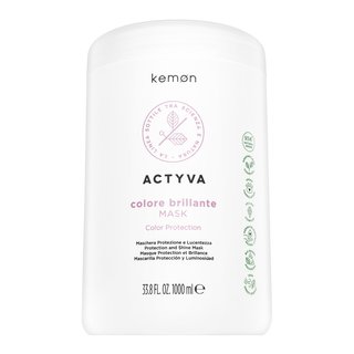 Kemon Actyva Colore Brilliante Mask zaščitna maska za barvane lase 1000 ml