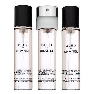 Chanel Bleu de Chanel - Refill parfumirana voda za moške 3 x 20 ml