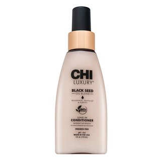 CHI Luxury Black Seed Oil Leave-In Conditioner balzam brez izpiranja za mehke in sijoče lase 118 ml