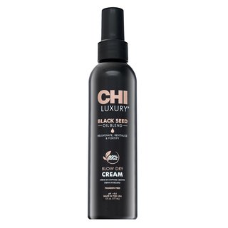 CHI Luxury Black Seed Oil Blow Dry Cream negovalna krema za mehke in sijoče lase 177 ml