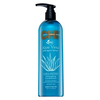 CHI Aloe Vera Curls Defined Detangling Conditioner gladilni balzam za lažje razpletanje las 739 ml