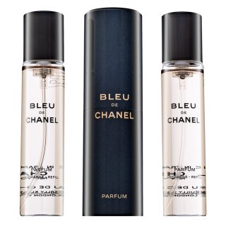 Chanel Bleu de Chanel Parfum - Twist and Spray čisti parfum za moške 3 x 20 ml
