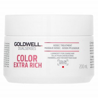 Goldwell Dualsenses Color Extra Rich 60sec Treatment maska za barvane lase 200 ml