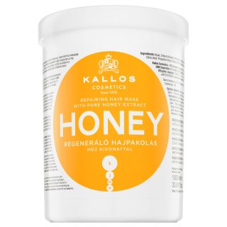 Kallos Honey Repairing Hair Mask negovalna maska za suhe in poškodovane lase 1000 ml