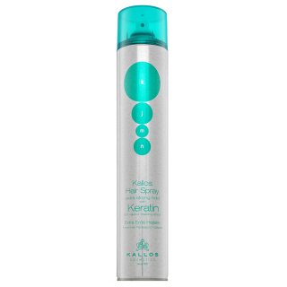 Kallos Keratin Hair Spray Extra Strong Hold močan lak za lase s keratinom 750 ml