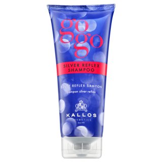 Kallos GoGo Silver Reflex Shampoo tonizirajoči šampon za platinasto blond in sive lase 200 ml