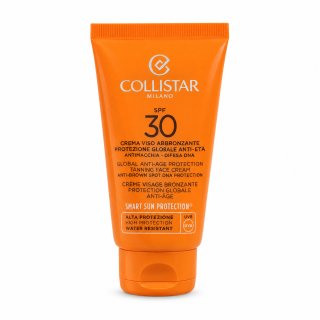 Collistar Global Anti-Age Protection zaščita pred soncem Tanning Face Cream SPF 30 50 ml