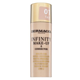 Dermacol Infinity Make-Up & Corrector ličila in korektor 01 Fair 20 g