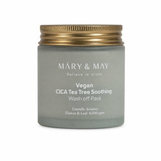 Mary & May CICA TeaTree Soothing maska Wash off Pack 125 g