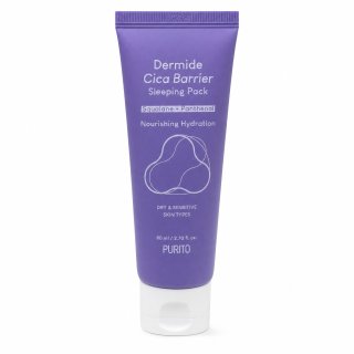 Purito Dermide Cica Barrier nočna maska/nočna krema Sleeping Pack 80 ml