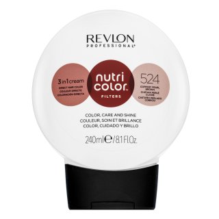 Revlon Professional Nutri Color Filters 3in1 Cream negovalna maska z barvnimi pigmenti za poživitev barve 524 Coppery Pearl Brown 240 ml