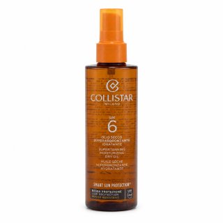 Collistar Olje za zaščito pred soncem za obraz in telo Supertanning Moisturizing Dry Oil SPF 6 200 ml