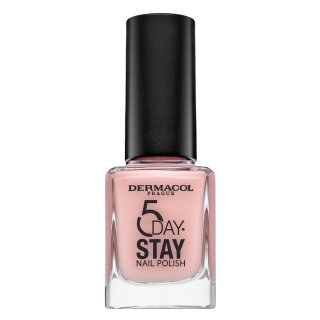 Dermacol 5 Day Stay Nail Polish lak za nohte 06 First Kiss 11 ml