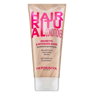Dermacol Hair Ritual Brunette & Intensive Shine Conditioner krepilni balzam za rjave lase 200 ml