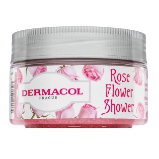 Dermacol Rose Flower Shower piling za telo Delicious Body Scrub 200 ml